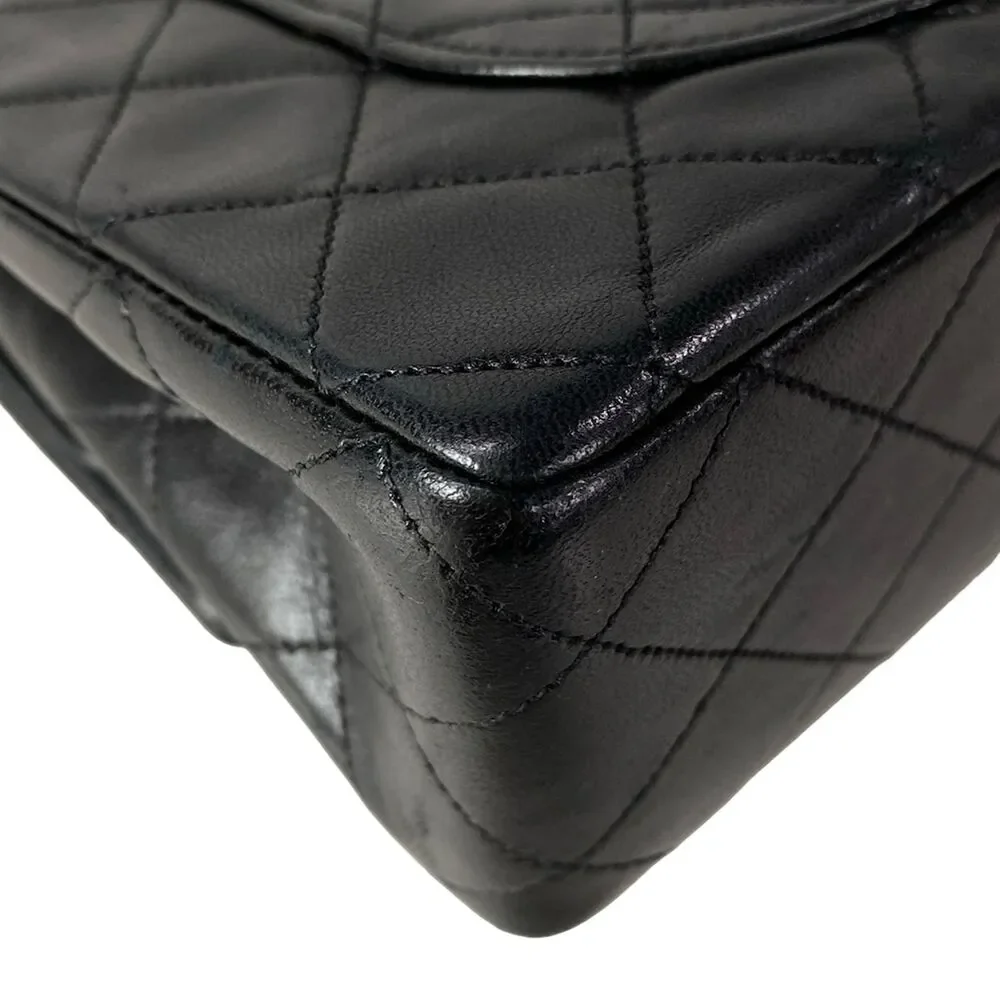Chanel Double Flap Matelasse Shoulder Bag A01113